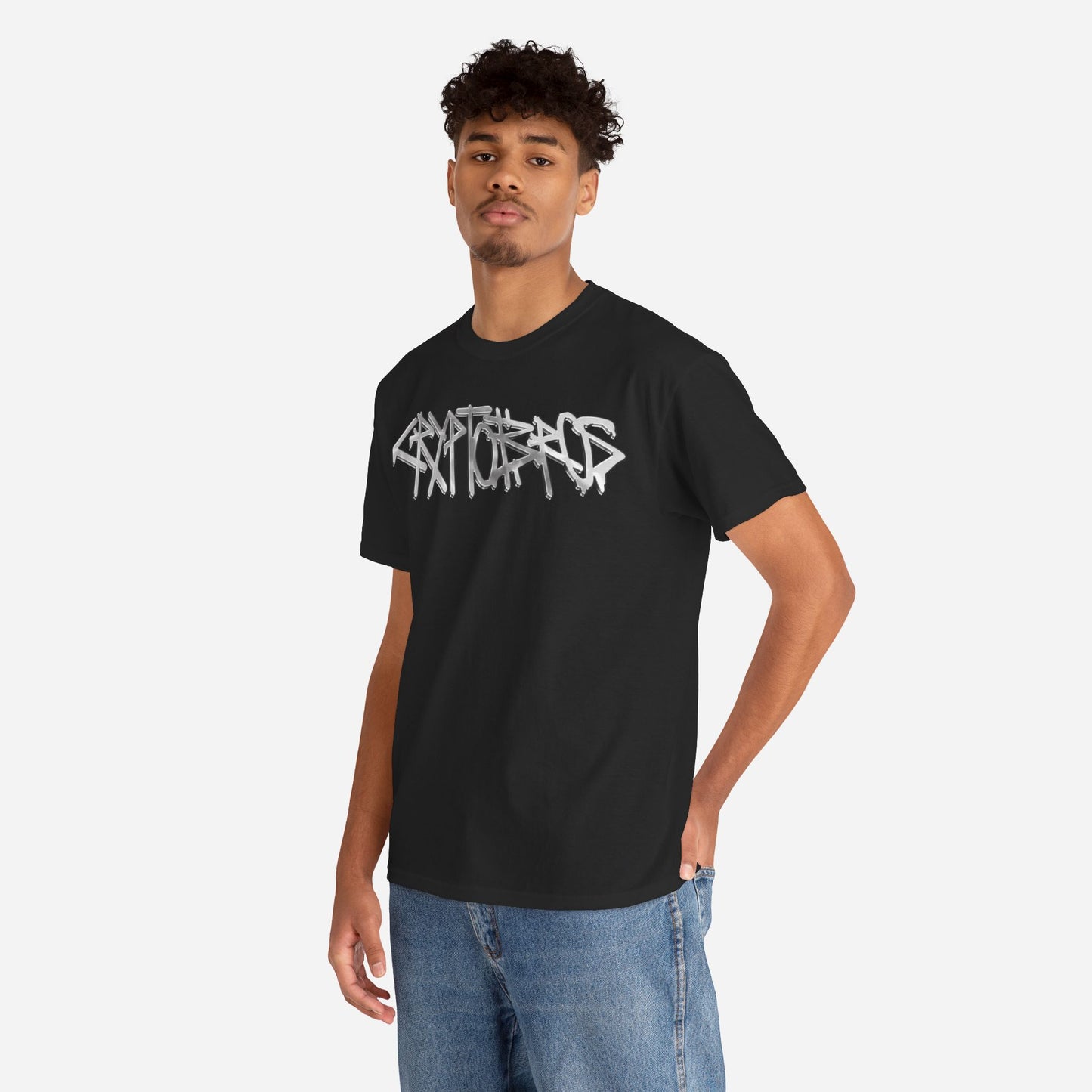 CRYPTOBROS SILVER TEE